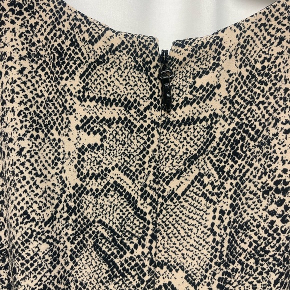 Guess Snakeskin Print Tulip Hem Dress - Picture 13 of 14